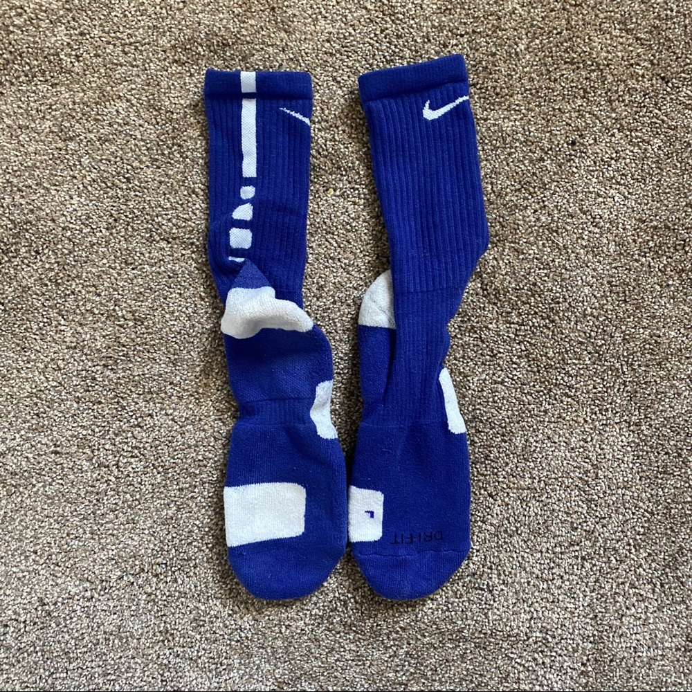 Purple Nike Elite Socks - XL